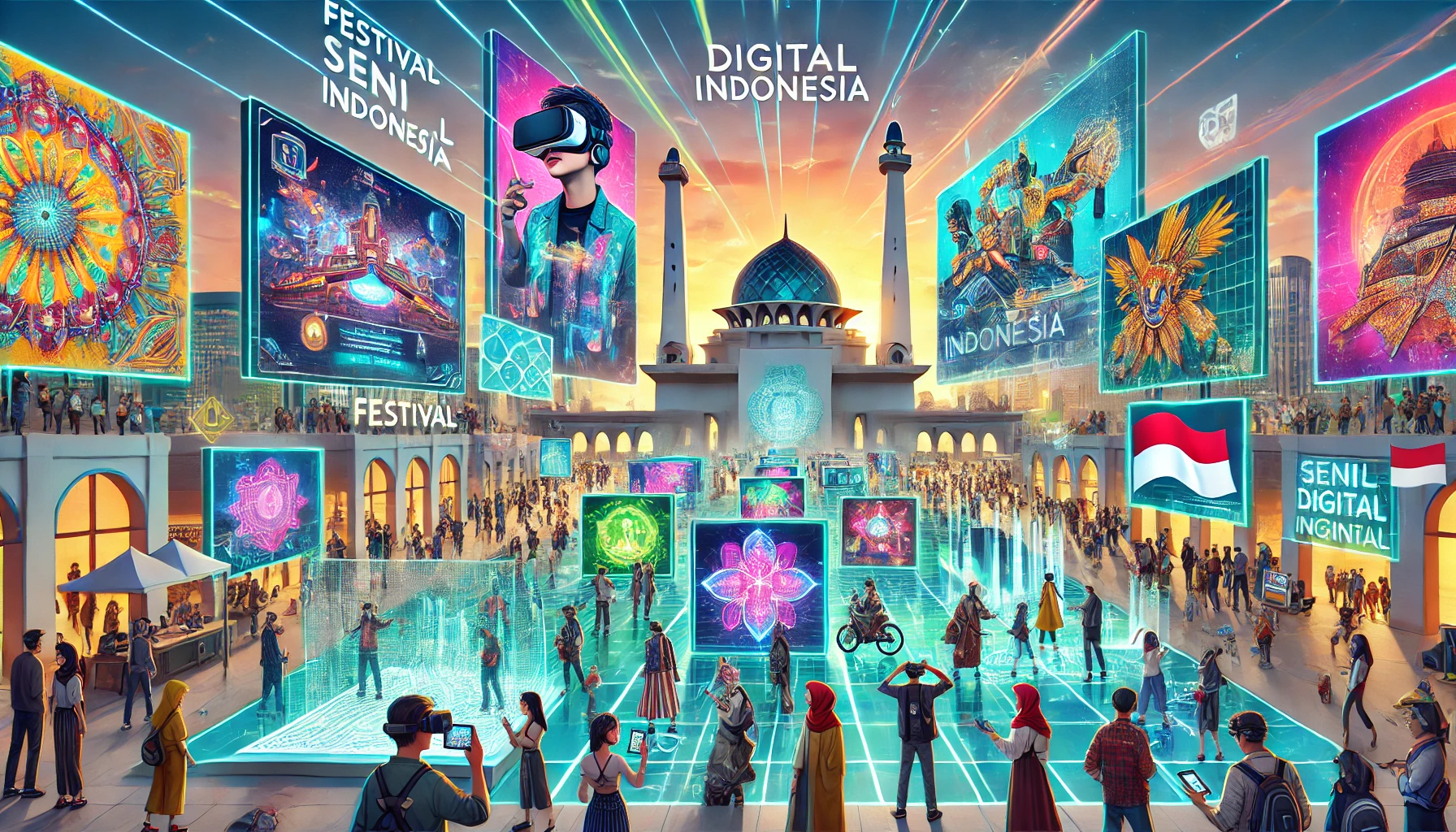 Festival Seni Digital Indonesia Tampilkan Inovasi Kreatif, Teknologi Interaktif, dan Karya Visual Modern untuk Generasi Masa Kini