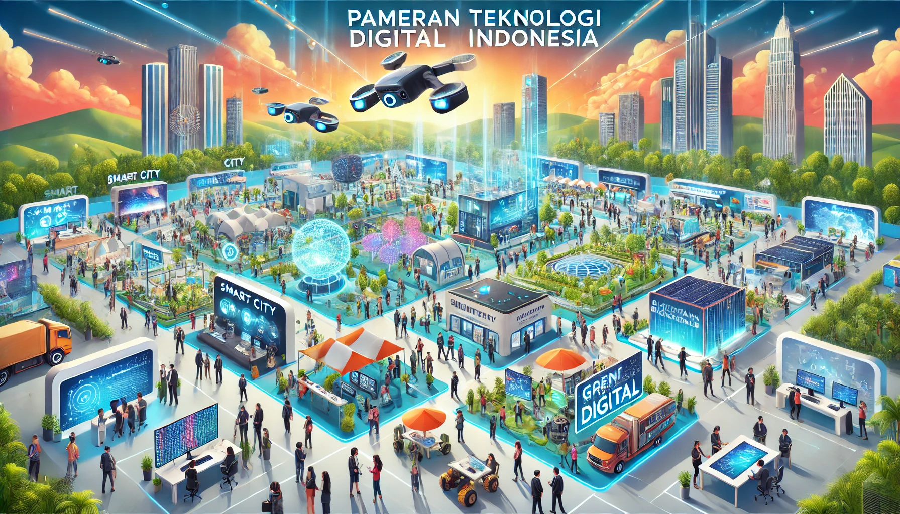 Pameran Teknologi Digital Indonesia dan Perkembangan Transformasi Digital Nasional Menuju Era Inovasi 2025