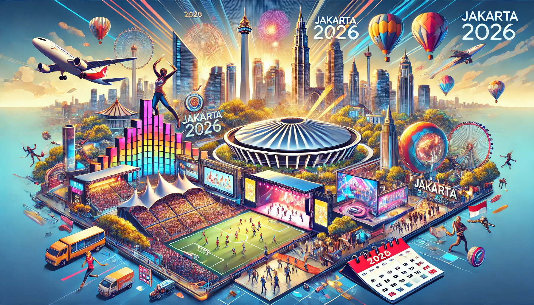 Kalender Event Jakarta 2026 Lengkap dari Konser Besar hingga Event Olahraga Favorit yang Paling Dinanti Warga Ibu Kota