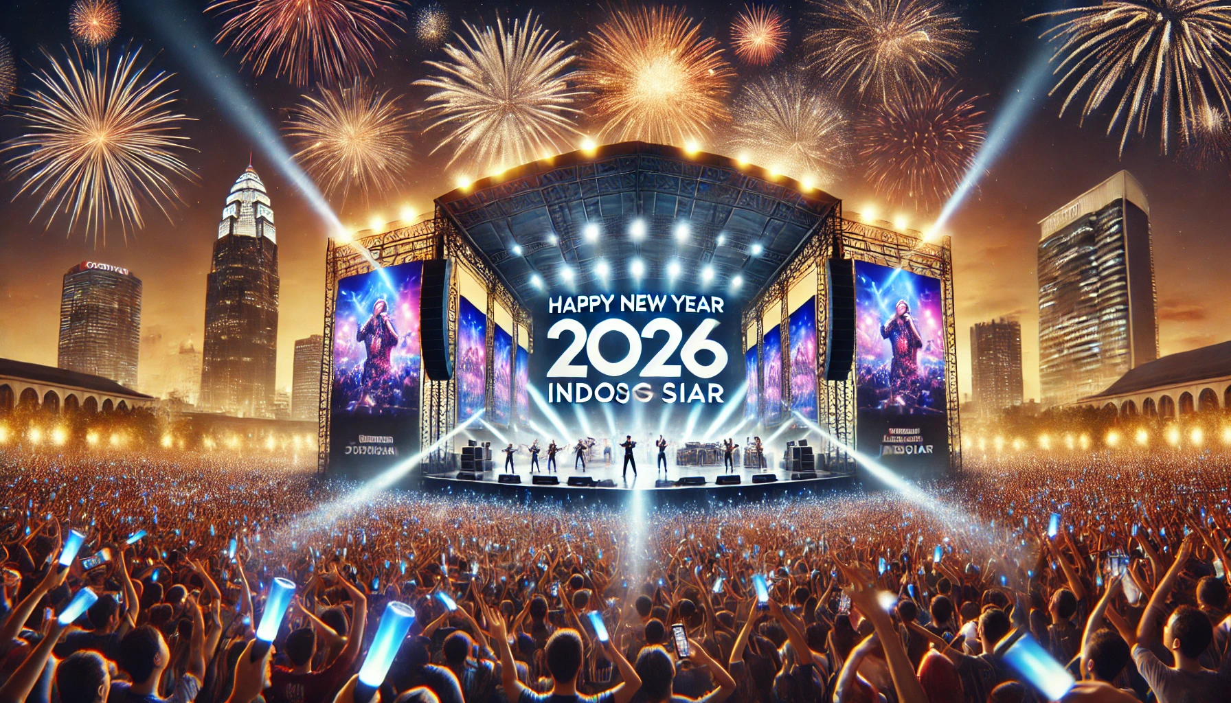 Konser Happy New Year 2026 Indosiar Hadir Spektakuler dari Jakarta, Penuh Musik, Doa, dan Harapan Baru Menyambut Tahun
