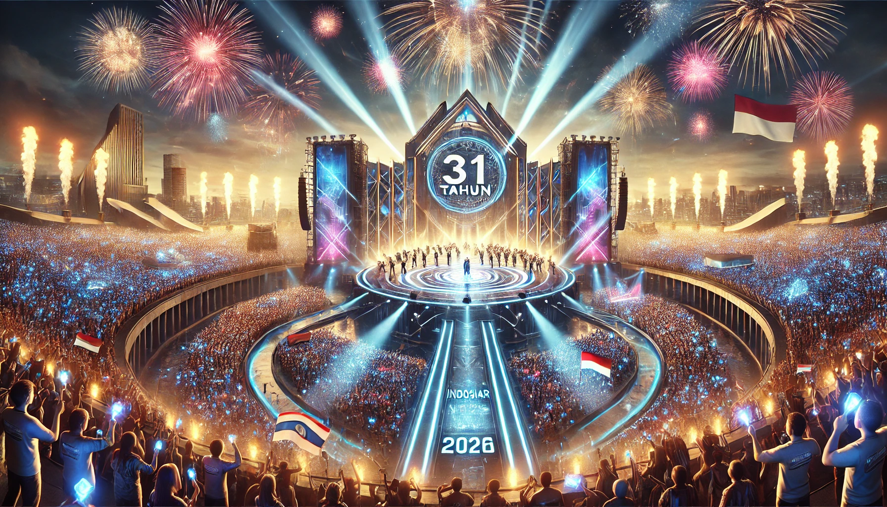 Konser Raya 31 Tahun Indosiar 2026 Menjadi Pesta Hiburan Terbesar di Awal Tahun dengan Panggung Megah dan Penampilan Artis Papan Atas