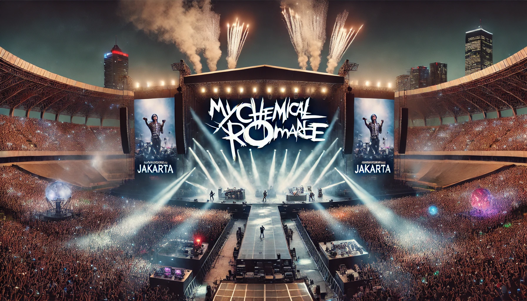 Harga Tiket Konser MCR Jakarta 2026 Resmi Dirilis Ini Daftar Kategori Lengkapnya