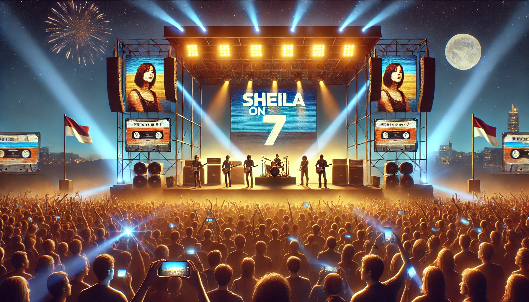 Konser Sheila On 7 2026 Hadirkan Nostalgia Panjang dan Antusiasme Besar Penggemar Musik Indonesia