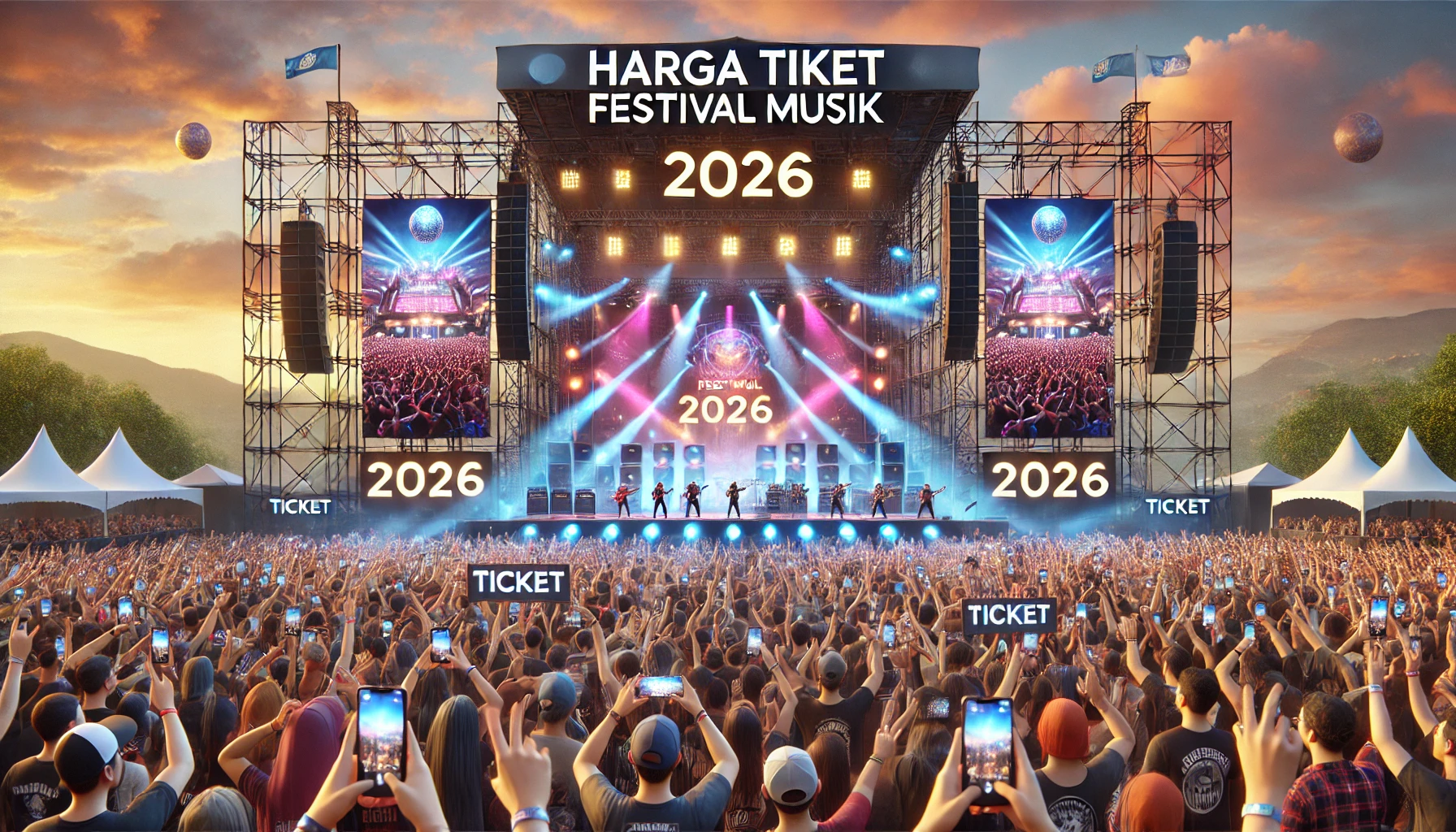 Harga Tiket Festival Musik 2026 Terbaru Daftar Lengkap Konser Lokal dan Internasional
