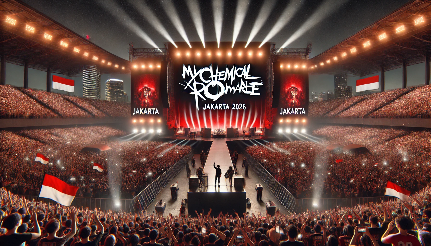 Tiket Konser My Chemical Romance Jakarta Harga Jadwal Penjualan Dan Cara Beli