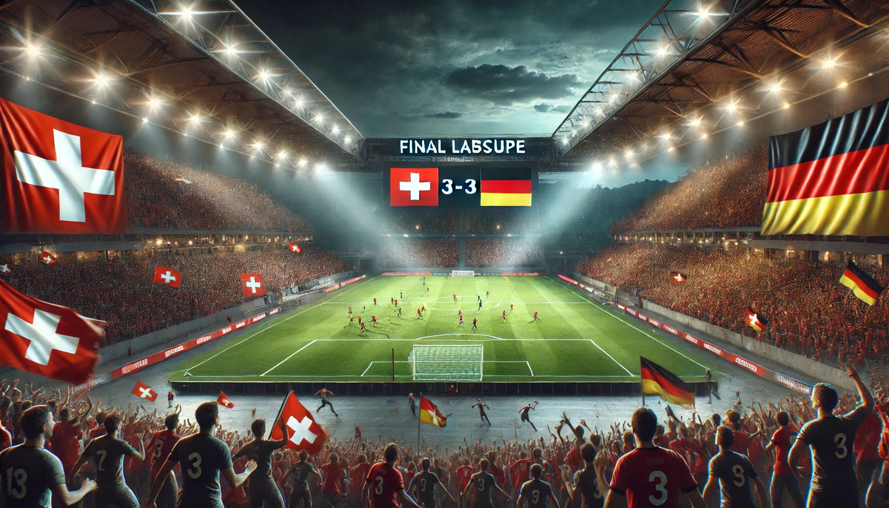 Hasil Pertandingan Swiss Vs Jerman Tadi Malam Duel Sengit Tujuh Gol