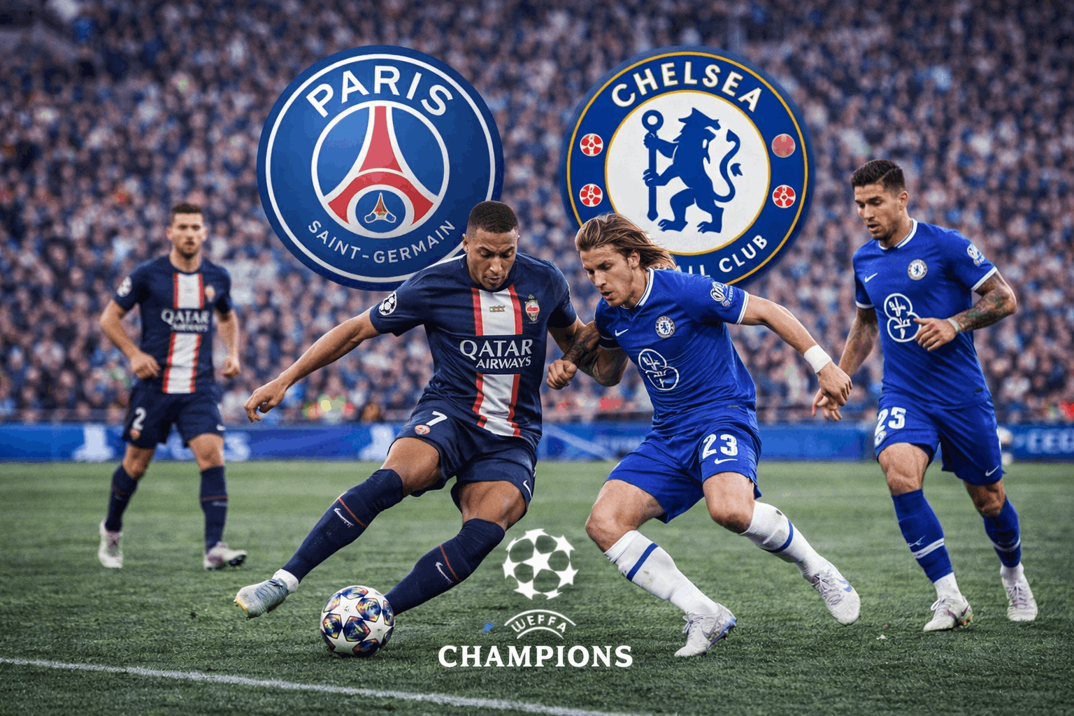 Pertandingan PSG vs Chelsea Analisis Duel Sengit Dua Raksasa Sepak Bola Eropa