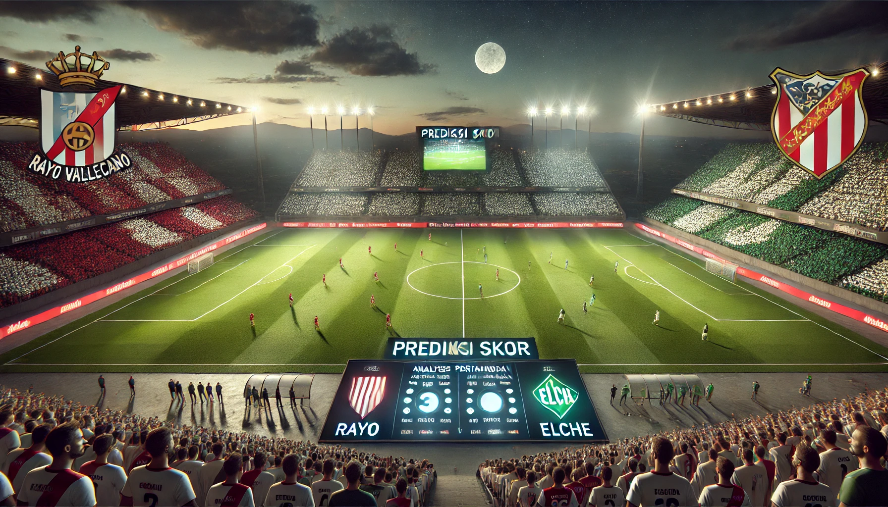 Prediksi Rayo vs Elche Terbaru Analisis Skor Statistik dan Peluang Menang La Liga