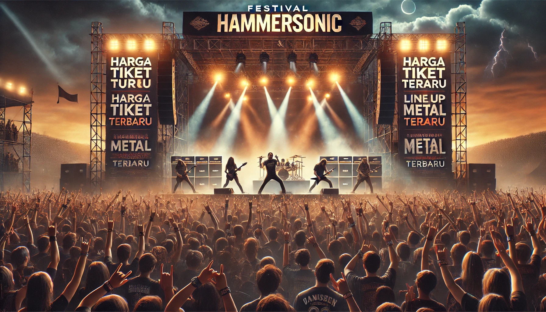 Hammersonic Turunkan Harga Tiket Festival Metal Terbesar Kini Lebih Terjangkau