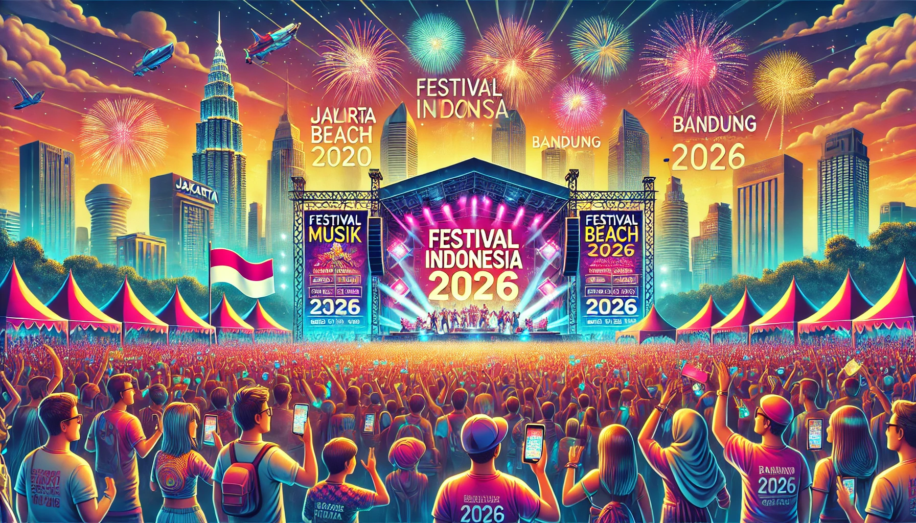 Jadwal Festival Musik Indonesia 2026 Terlengkap Dari Konser Besar Hingga Event Lokal
