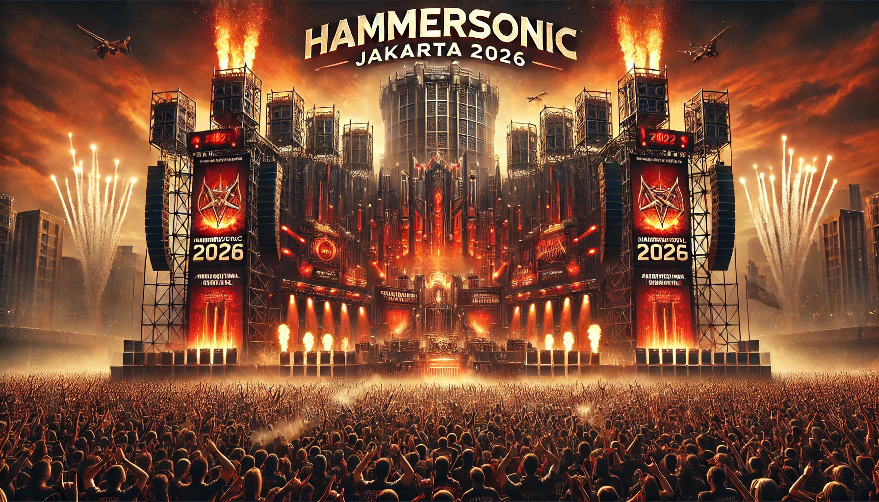 Lineup Hammersonic Festival Jakarta 2026 Terbaru Daftar Band Harga Tiket Dan Info Penting
