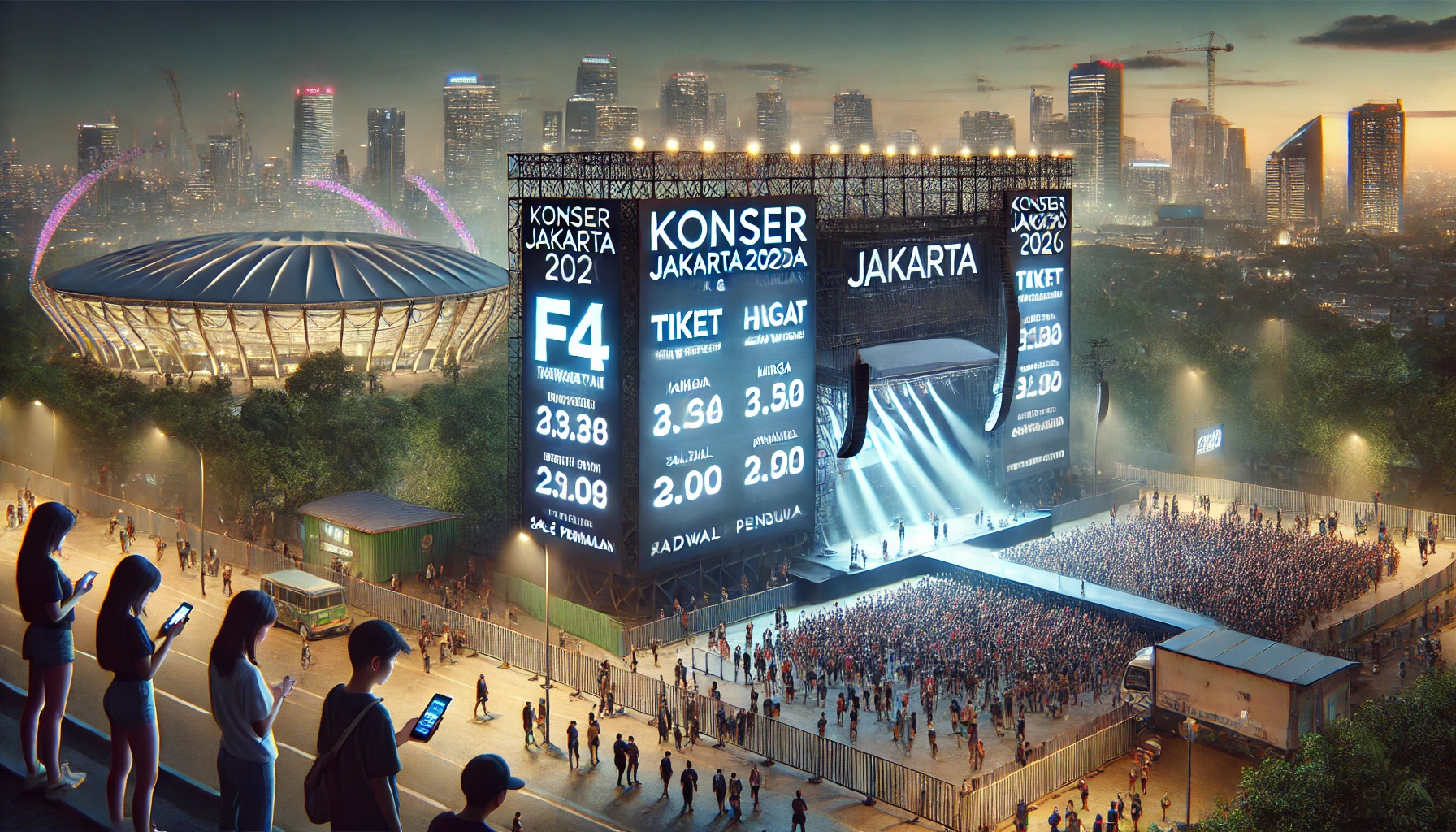 Tiket Konser F4 Di Jakarta 2026 Lengkap Harga Jadwal Dan Cara War Tiket