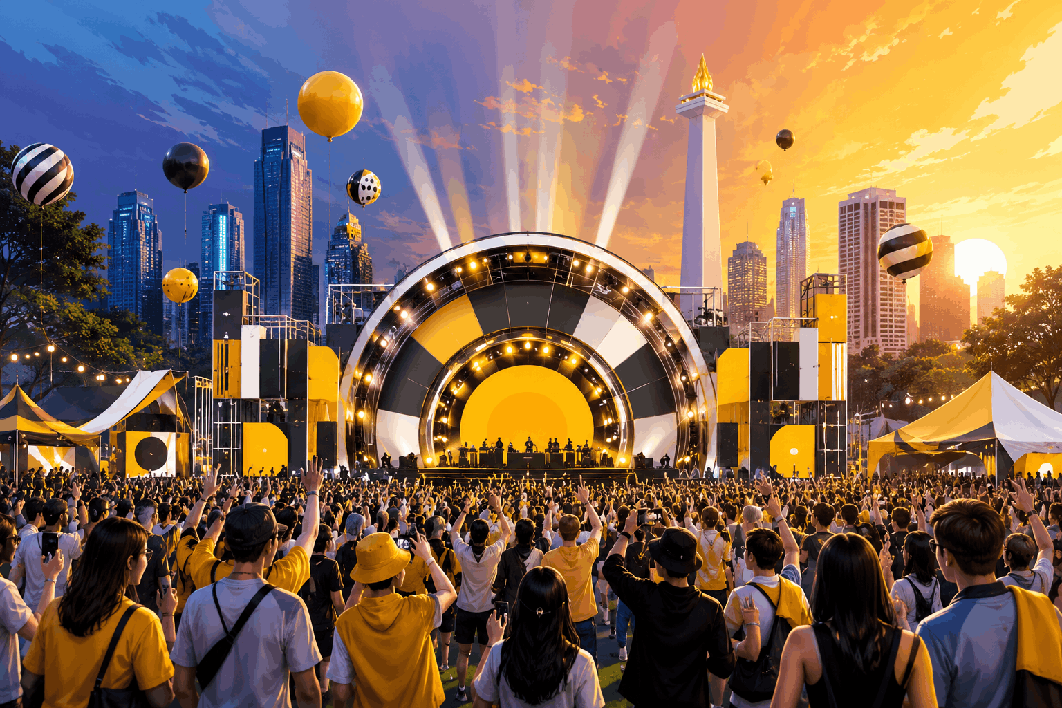 Allo Bank Festival 2026 Jakarta Siap Hadir Dengan Deretan Musisi Top Dan Pengalaman Festival Spektakuler