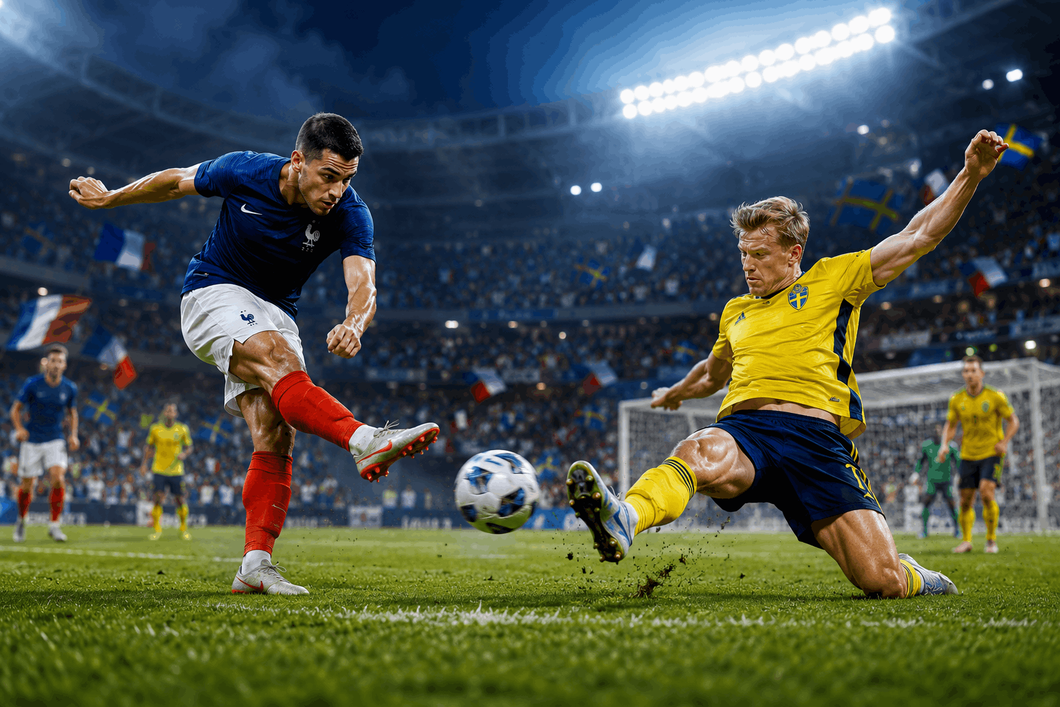 Hasil France Vs Sweden 3-0, Les Bleus Tampil Superior dan Melaju ke Babak 16 Besar Piala Dunia • Babak 32 besar Stadion New York-New Jersey • East Rutherford Prancis 3 Final Hari ini 0 Swedia