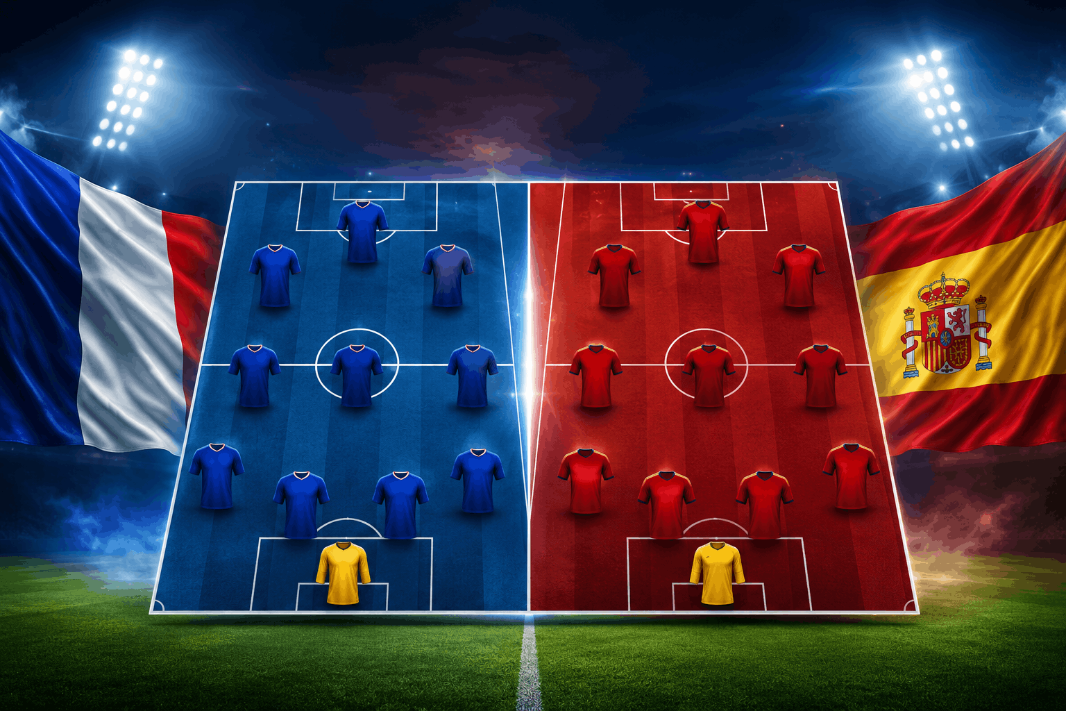Prediksi Susunan Pemain Prancis Vs Spanyol Semifinal Piala Dunia 2026, Duel Dua Raksasa Eropa Menuju Final